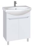 Тумба с раковиной Sanstar Bianco 65 NEW, б/ящ, белая